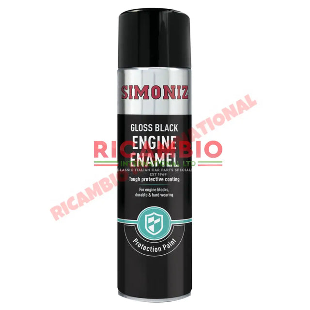 Black Gloss Engine Enamel - (500ml) - Engine Parts