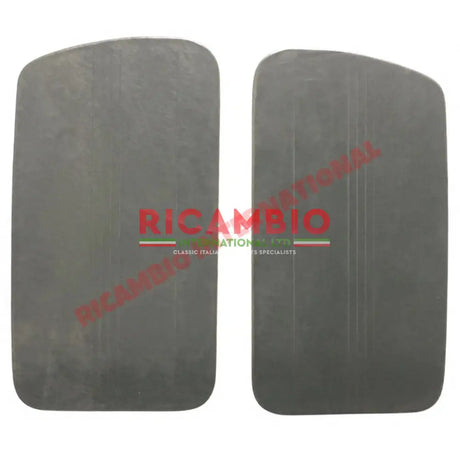 Black Inner Door Panel Kit (460mm) - Classic Fiat 500D/G - Classic Fiat 500 Parts & Spares