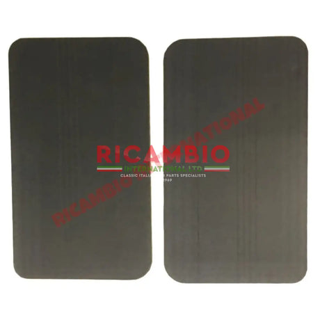Black Inner Door Panel Kit - Classic Fiat 500 F - Classic Fiat 500 Parts & Spares