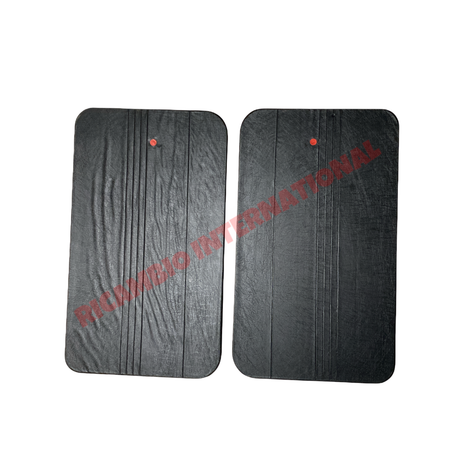 Black Inner Door Panel Kit - Classic Fiat 500 R - Classic Fiat 500 Parts & Spares