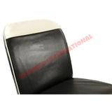 Black & Ivory Seat Covers Set - Classic Fiat 500 - Seat Covers - Padding and Seat Spring
