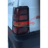 Black Lamp Protection Grille Kit - Classic Fiat Panda - Accessories & Interior Parts