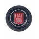 Black Leather ’LUISI’ Steering Wheel - Classic Fiat 500 126 - Fiat 500 - Steering
