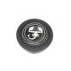 Black Leather ’LUISI’ Steering Wheel - Classic Fiat 500 126 - Abarth Black Carbon - Steering