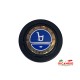 Black Leather ’LUISI’ Steering Wheel - Classic Fiat 500 126 - Bertone Badge - Steering