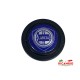Black Leather ’LUISI’ Steering Wheel - Classic Fiat 500 126 - Lancia Blue - Steering