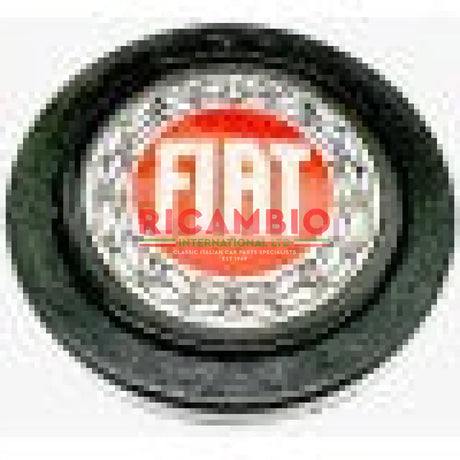 Black Leather ’LUISI’ Steering Wheel - Classic Fiat 500 126 - Fiat Laurel - Steering