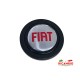 Black Leather ’LUISI’ Steering Wheel - Classic Fiat 500 126 - Fiat Mirror - Steering