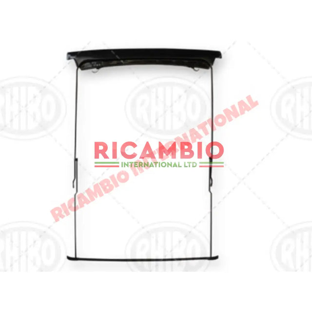 Black Long Sunroof Frame Kit - Classic Fiat 500 - Sunroof