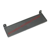 Black Metal Front Number Plate Plinth & Fittings - Classic Fiat 500 - Classic Fiat 500 Parts & Spares