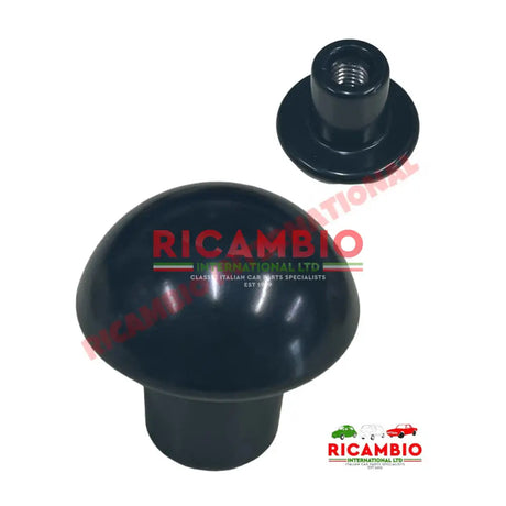 Black Metal Gear Knob - Classic Fiat 500 126 - Gearbox and Parts