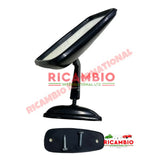 Black Metal Mirror - Classic Fiat 500,126,127,128 - Mirrors