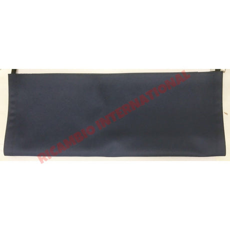 Black MOHAIR LONG Sunroof Cover - Classic Fiat 500 - Classic Fiat 500 Parts & Spares