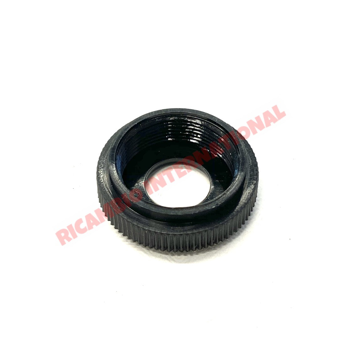 Black Plastic Dash Ignition Switch Bezel - Classic Fiat 500 - Classic Fiat 500 Parts & Spares