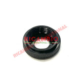 Black Plastic Dash Ignition Switch Bezel - Classic Fiat 500 - Classic Fiat 500 Parts & Spares
