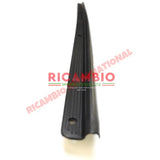 Black Plastic Inner Foot/Kick Plate Trim & Screws - Classic Fiat Panda - Accessories & Interior Parts