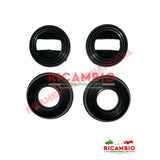 Black Plastic Internal Handle Spacer Kit - Classic Fiat 500 126 - Handles - Locks and Catches