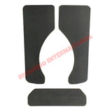Black Rear Inner Panel Kit - Classic Fiat 500 - Classic Fiat 500 Parts & Spares
