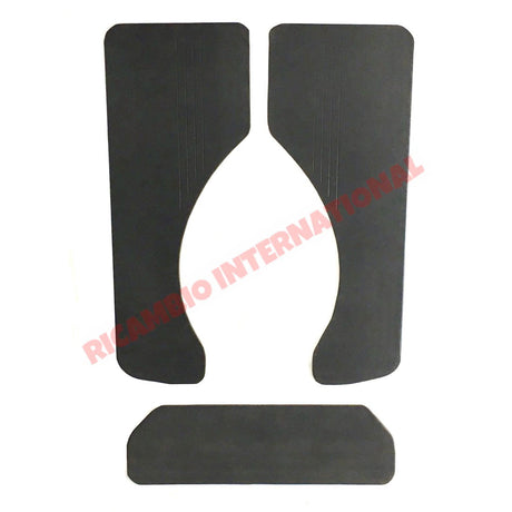 Black Rear Inner Panel Kit - Classic Fiat 500 - Classic Fiat 500 Parts & Spares