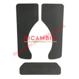 Black Rear Inner Panel Kit - Classic Fiat 500 - Classic Fiat 500 Parts & Spares