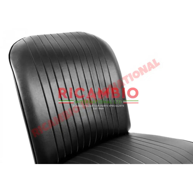 Black Seat Covers Set - Classic Fiat 500L - Seat Covers - Padding and Seat Spring