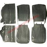 Black Seat Covers Set - Classic Fiat 500L - Seat Covers - Padding and Seat Spring