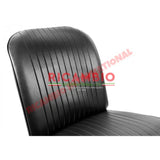 Black Seat Covers Set (FRONT ONLY) - Classic Fiat 500L - Seat Covers - Padding and Seat Spring