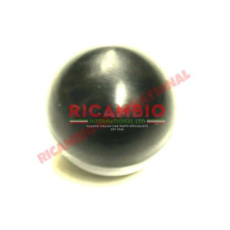 Black ’Snooker Ball’ Gear Knob - Classic Fiat 500 126 - Gearbox and Parts