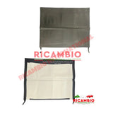 Black Sunroof Canvas - Classic Fiat 500 126 - Sunroof