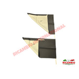 Black Twin Canvas Sunroof Kit - Classic Fiat Panda - Sunroof & Associated Parts
