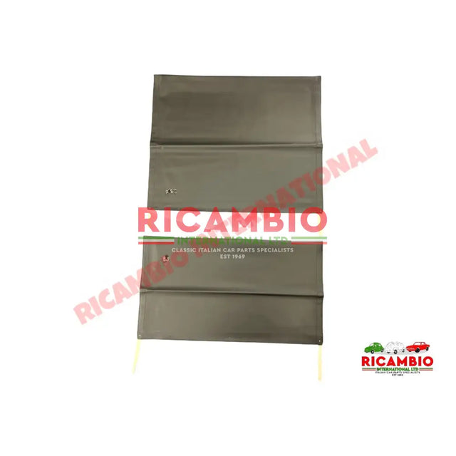 Black Twin Canvas Sunroof Kit - Classic Fiat Panda - Sunroof & Associated Parts