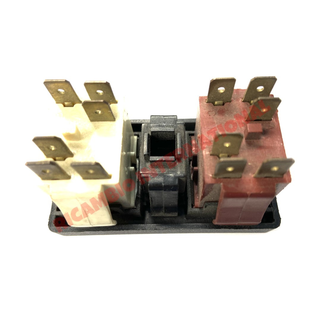 Black Twin Electric Window Switch - Fiat Uno - Interior Switches