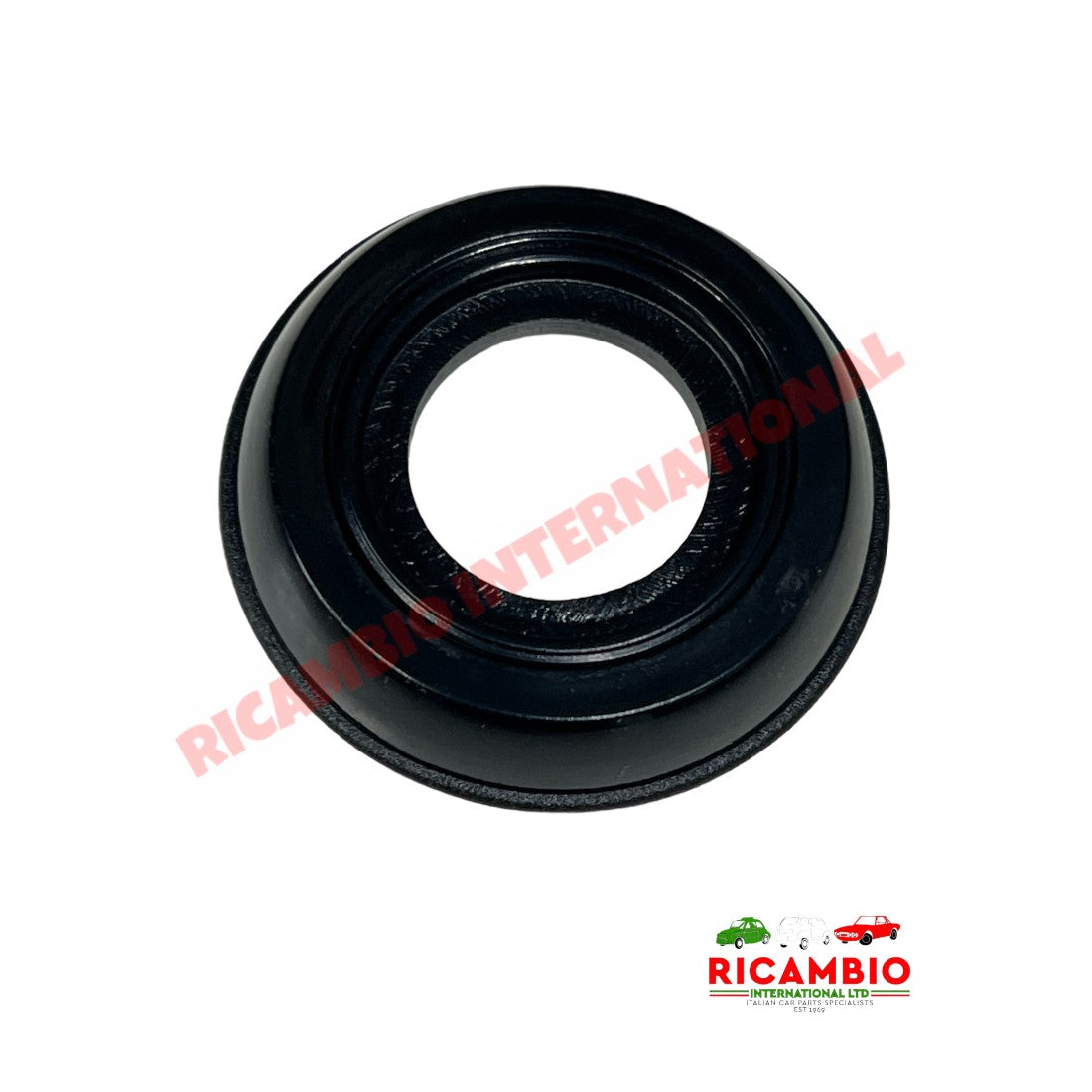Black Window Winder Handle Spacer/Trim - Classic Fiat 500 126 - Interior Trim