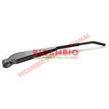 Black Wiper Arm (Push on/7mm) - Classic Fiat 500 126 - Wiper - Washer & Associated Parts