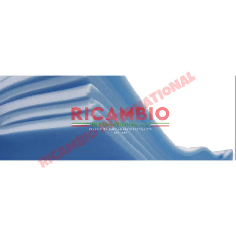 Blue Upholstery Foam 6mm Thickness (size1600mm x 2000mm) - All Italian Classic Cars - Interior Trim