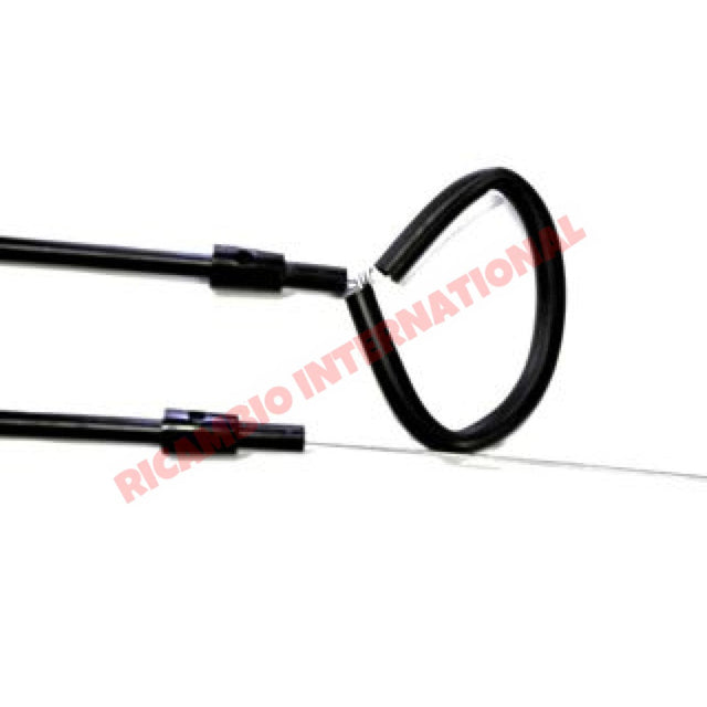 Bonnet Cable & Handle - Classic Fiat 500 - Cables - Clips and Springs