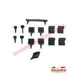 Bonnet & Engine Lid Seal Rubber Grommet Kit - Classic Fiat 500 - Rubber Seals & Associated Items