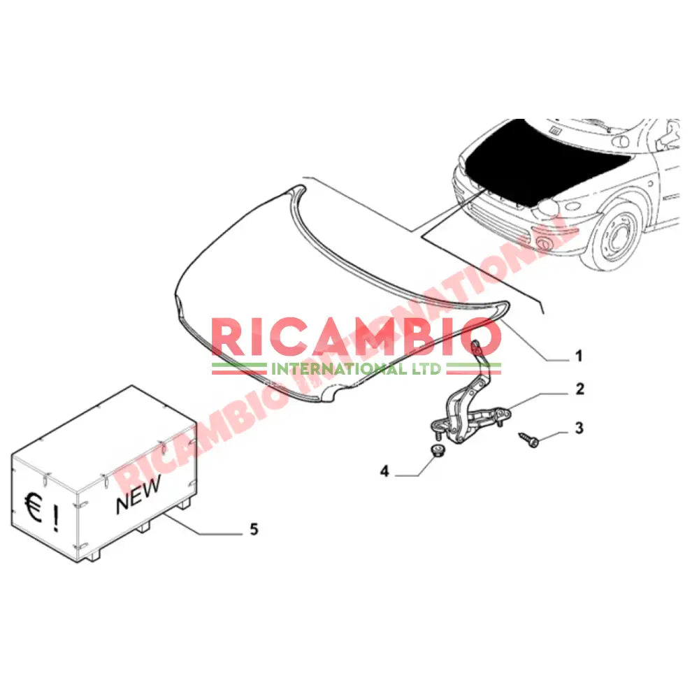 Bonnet - Fiat Multipla - Body Parts and Panels