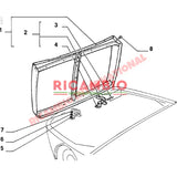 Bonnet Hinge Pin - Fiat 126 - Body Parts