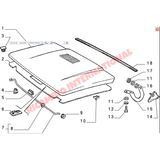 Bonnet Hood - Classic Fiat Panda - Classic Fiat Panda (1981 to 2002)