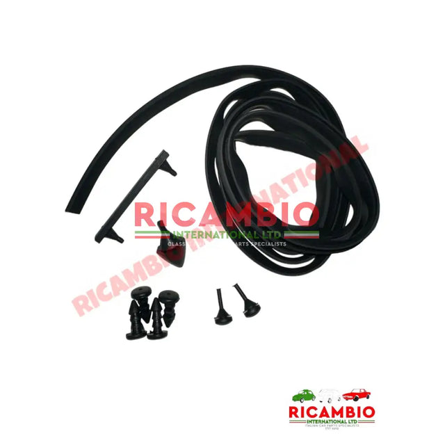 Bonnet Seal and Grommet Kit - Classic Fiat 500 - Rubber Seals & Associated Items