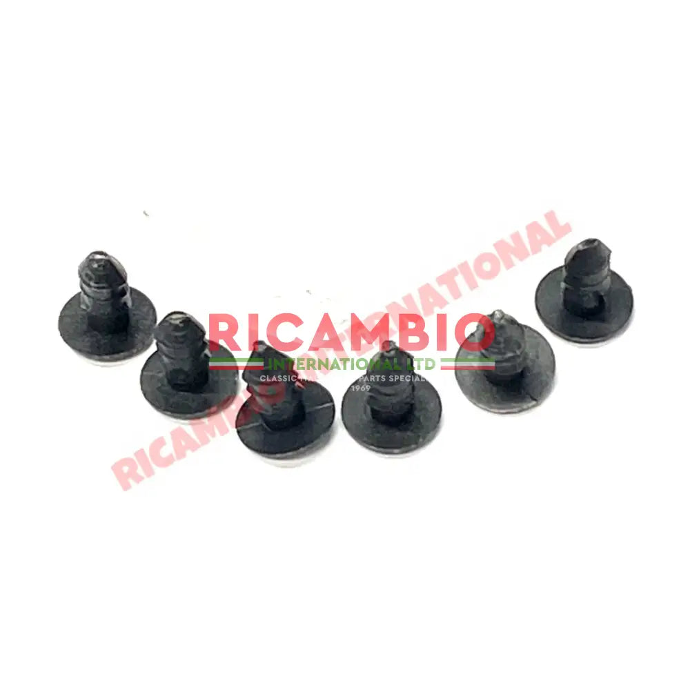 Bonnet Seal Clip Kit (6) - Fiat 126 - Gaskets - Seals - Grommets and Rubber Parts