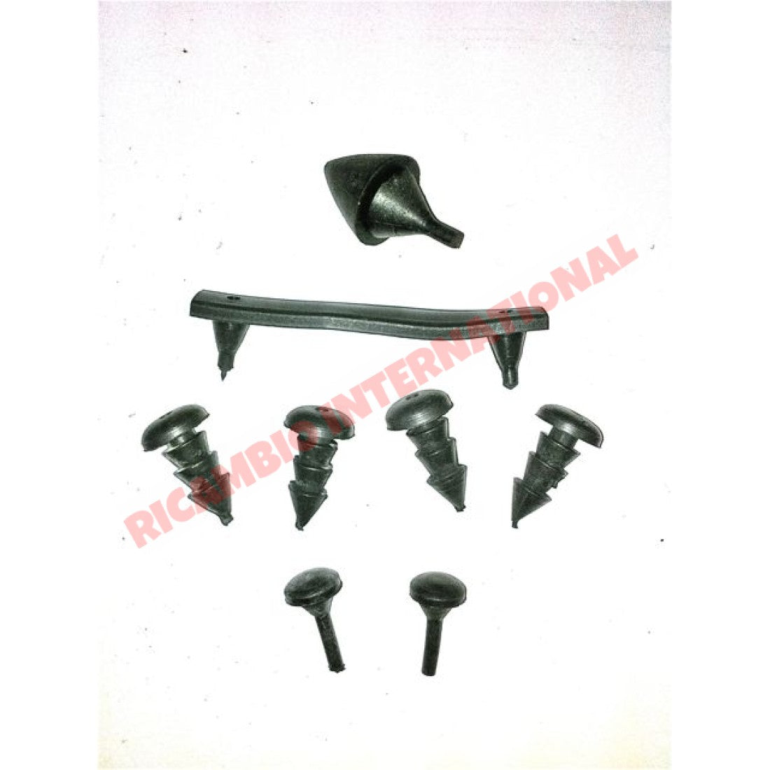 Bonnet Seal Rubber Grommet Kit - Classic Fiat 500 - Rubber Seals & Associated Items