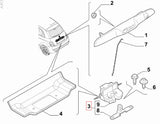 Boot/Trunk Latch - New Fiat 500 Punto Bravo Lancia Delta