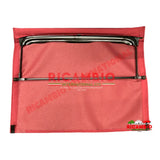 Bordeaux Red Complete Sunroof - Classic Fiat 500 - Fiat 500 F/L/R Sunroof Canvas