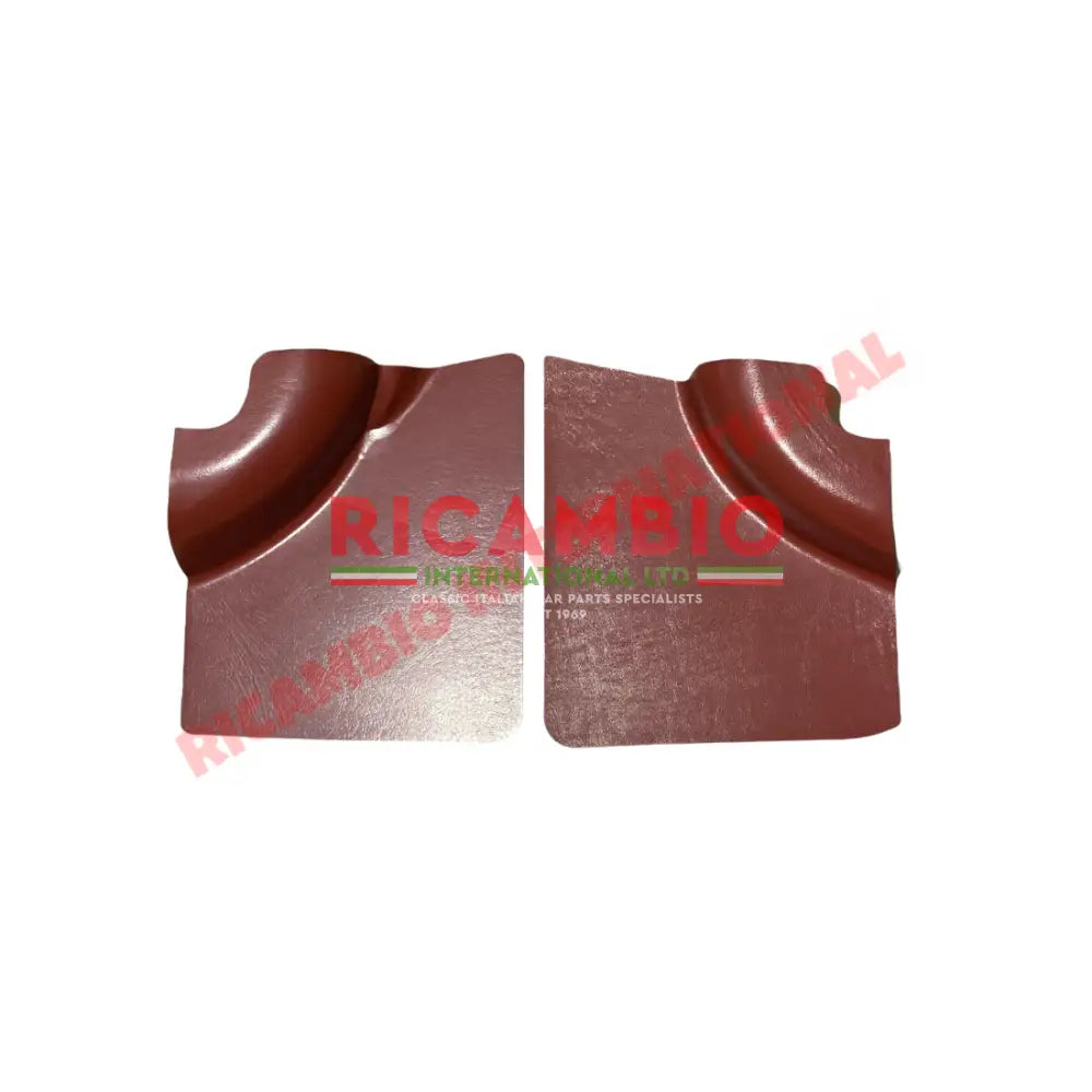Bordeaux Red Front & Rear Inner Panel Kit (4 piece) - Classic Fiat 500 F - Classic Fiat 500 Parts & Spares
