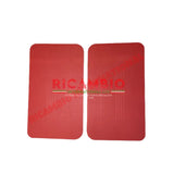 Bordeaux Red Front & Rear Inner Panel Kit (4 piece) - Classic Fiat 500 F - Classic Fiat 500 Parts & Spares