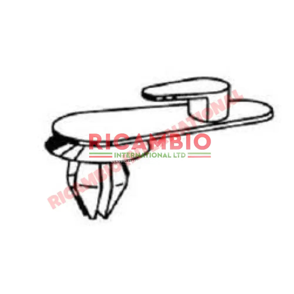 Bordeaux Red Front & Rear Inner Panel Kit (4 piece) - Classic Fiat 500 F - Classic Fiat 500 Parts & Spares