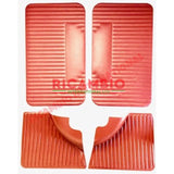 Bordeaux Red Front & Rear Inner Panel Kit (4 piece) - Classic Fiat 500L - Classic Fiat 500 Parts & Spares