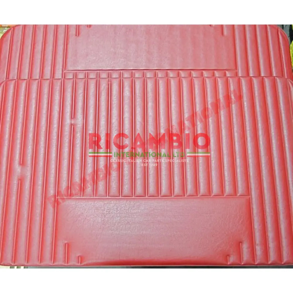 Bordeaux Red Inner Door Panel Set - Classic Fiat 500L - Interior Parts and Trim